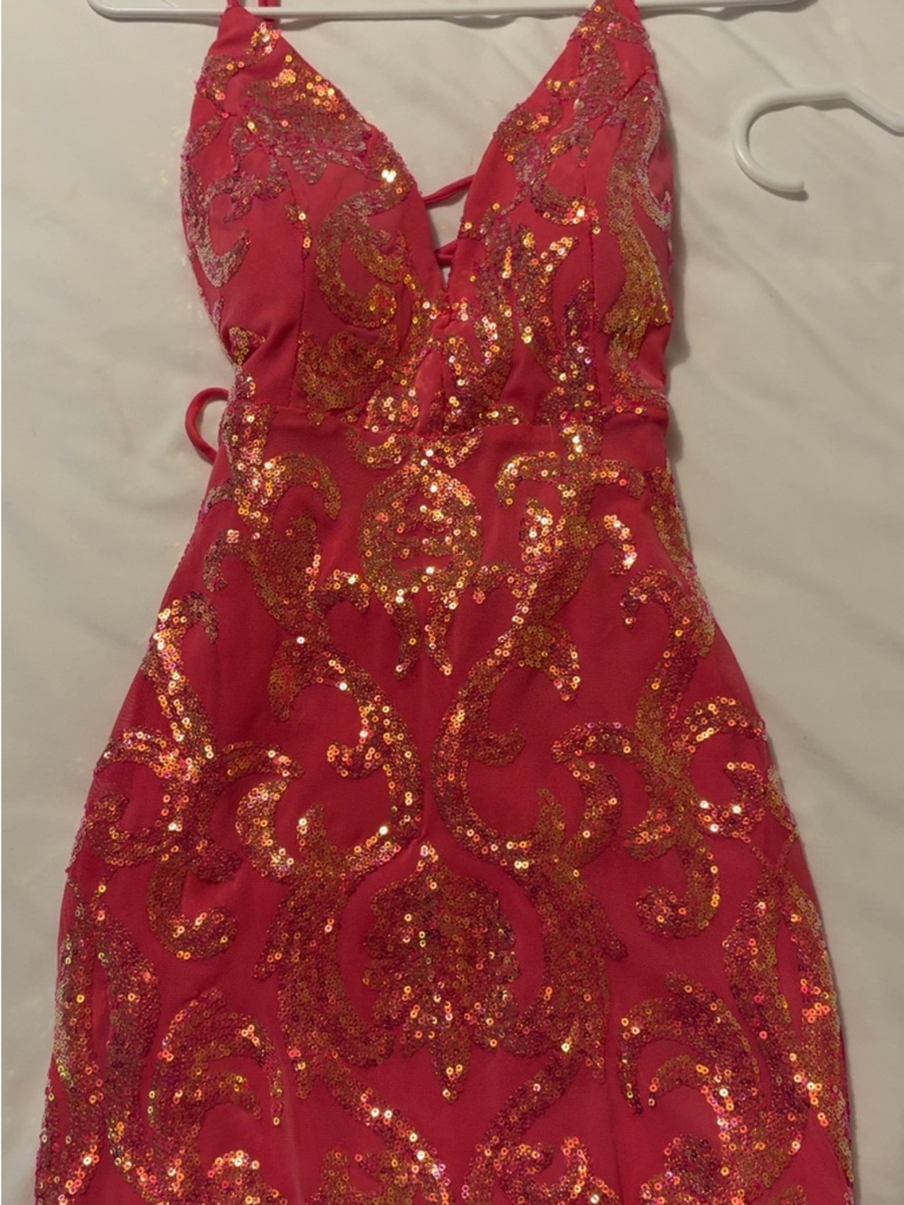 Short Sparkly Mini Dress